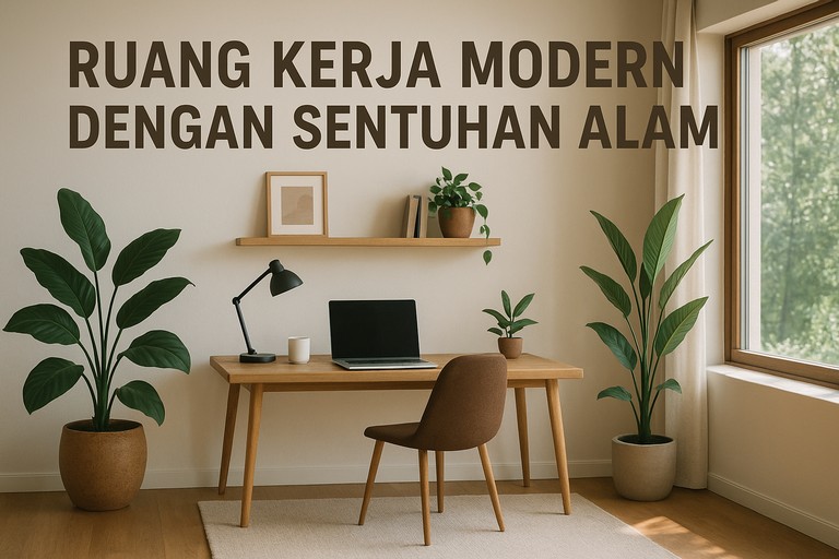 Desain Hunian dengan Sentuhan Alam C